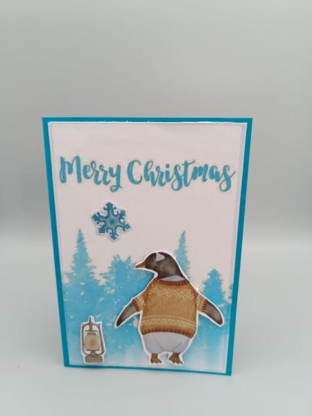 Winterkarte „Merry Christmas“